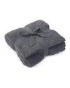Barefoot Dreams Cozychic Throw In Graphite
