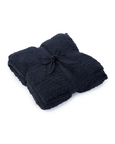 Barefoot Dreams Cozychic Throw In Indigo