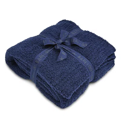 Barefoot Dreams Cozychic Throw In Blue
