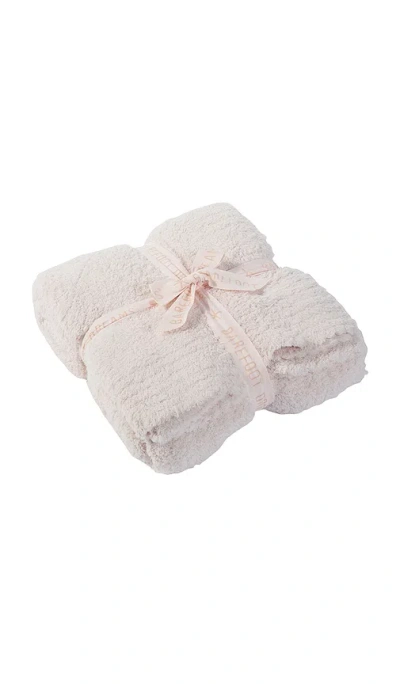 Barefoot Dreams Cozychic Throw In Pink