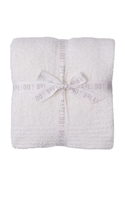 Barefoot Dreams Cozychic Throw In White