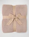 Barefoot Dreams Cozychic Color Block Throw In Willow
