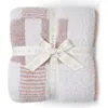 Barefoot Dreams Cozychic® Tile Check Throw Blanket In White