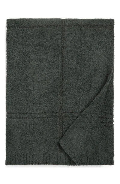 Barefoot Dreams Cozychic® Tonal Plaid Throw Blanket In Green