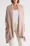 Barefoot Dreams ® Cozychic™ Travel Shawl In Pink