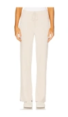 Barefoot Dreams Cozychic Ulra Light Slim Ribbed Pant In 石色