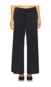 Barefoot Dreams Cozychic Ultra Light Palazzo Pant In Black