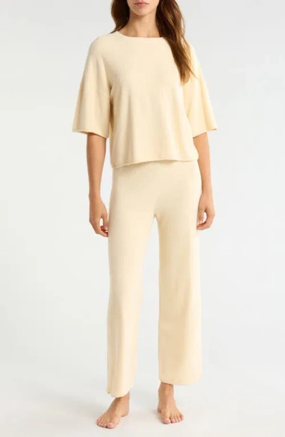 Barefoot Dreams Cozychic® Ultra Lite® Ankle Pajamas In Yellow