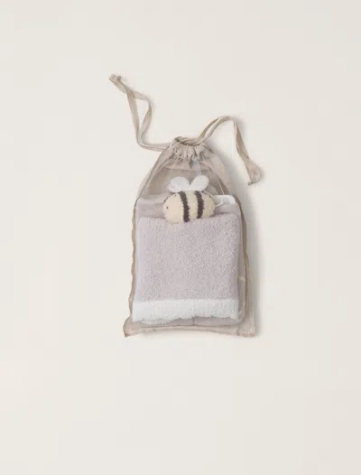 Barefoot Dreams Cozychic Ultra Lite® Baby Bee Onesie Set In Stone