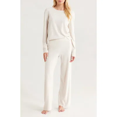 Barefoot Dreams Cozychic® Ultra Lite® Boat Neck Pajamas In White
