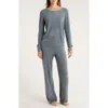 Barefoot Dreams Cozychic® Ultra Lite® Boat Neck Pajamas In Blue