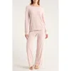 Barefoot Dreams Cozychic® Ultra Lite® Boat Neck Pajamas In Pink