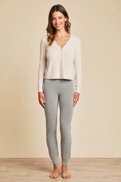 Barefoot Dreams Cozychic Ultra Lite® Button Front Cardigan In Sand Dune