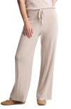 Barefoot Dreams Cozychic® Ultra Lite® Cable Knit Lounge Pants In Neutral