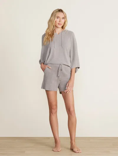 Barefoot Dreams Cozychic Ultra Lite® Classic Shorts In Pewter