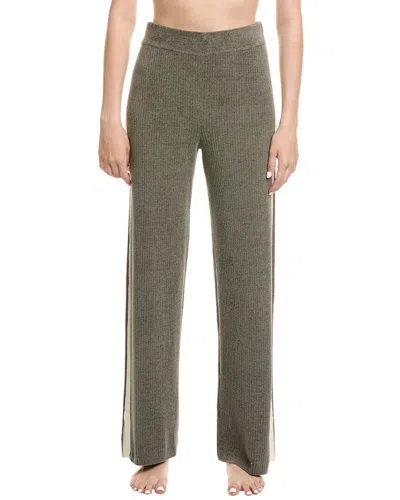 Barefoot Dreams Cozychic Ultra Lite Contrast Ribbed Slit Pant