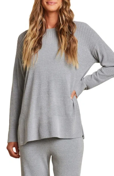 Barefoot Dreams Cozychic Ultra Lite® Crewneck Sweater In Moonbeam