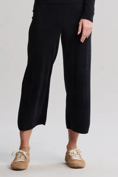 Barefoot Dreams Cozychic Ultra Lite® Crop Pant In Black