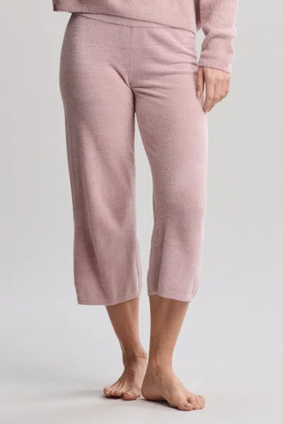 Barefoot Dreams Cozychic Ultra Lite® Crop Pant In Pink
