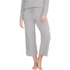 Barefoot Dreams Cozychic Ultra Lite® Culotte Lounge Pants In Dove Gray