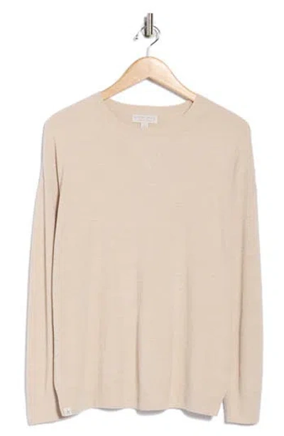 Barefoot Dreams ® Cozychic Ultra Lite® Drop Shoulder Lounge Sweater In Gray
