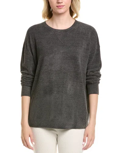 Barefoot Dreams Cozychic Ultra Lite Drop-shoulder Pullover In Gray