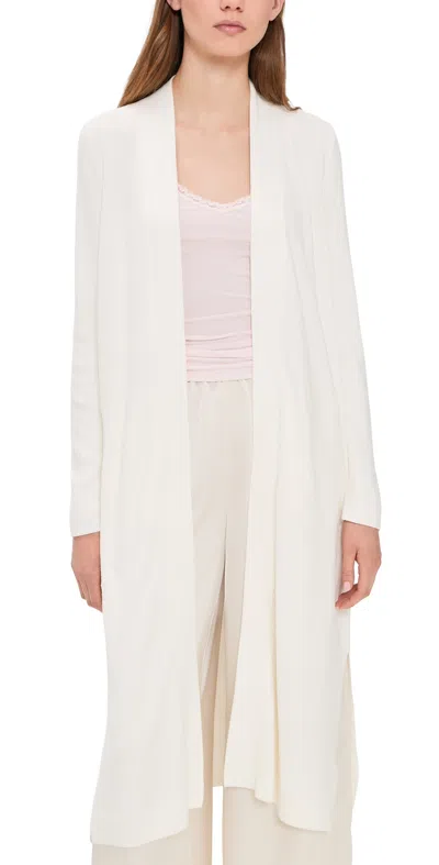 Barefoot Dreams Cozychic Ultra Lite Everything Cardigan Pearl In White