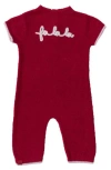 Barefoot Dreams Cozychic™ Ultra Lite® Falala Holiday Romper In Red