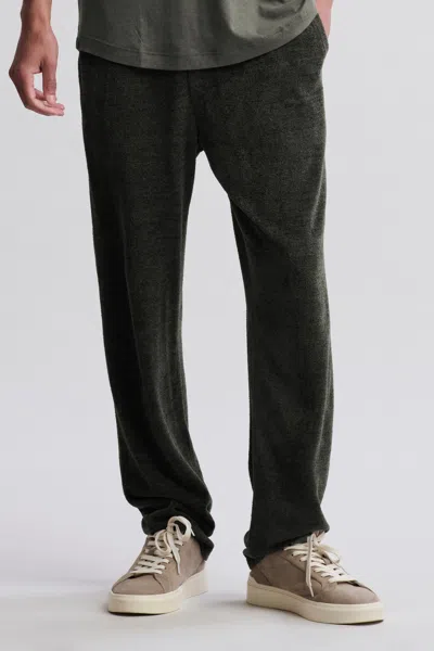 Barefoot Dreams Cozychic Ultra Lite® Fleece Track Pant In Dark Moss