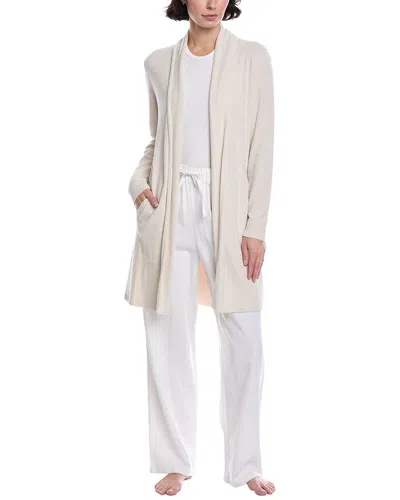 Barefoot Dreams Cozychic Ultra Lite High Ribbed Cardigan In Neutral