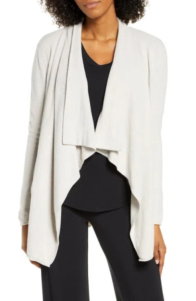 Barefoot Dreams Cozychic™ Ultra Lite High/low Cardigan In Fog Gray