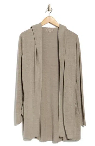 Barefoot Dreams ® Cozychic Ultra Lite™ Hooded Cardigan In Gray
