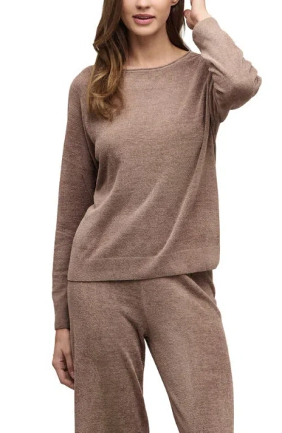 Barefoot Dreams Cozychic® Ultra Lite® Jersey Pajamas In Brown