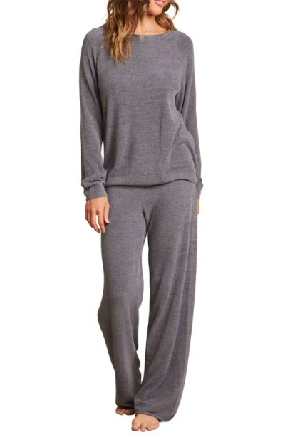 Barefoot Dreams Cozychic® Ultra Lite® Jersey Pajamas In Coal