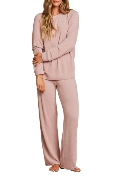 Barefoot Dreams Cozychic® Ultra Lite® Jersey Pajamas In Teaberry