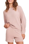 Barefoot Dreams Cozychic Ultra Lite® Lounge Pullover In Teaberry