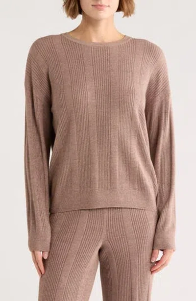 Barefoot Dreams ® Cozychic Ultra Lite® Lounge Top In Brown
