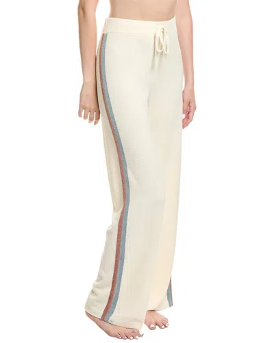 Barefoot Dreams Cozychic Ultra Lite Multi Stripe Wide Leg Pant In Neutral