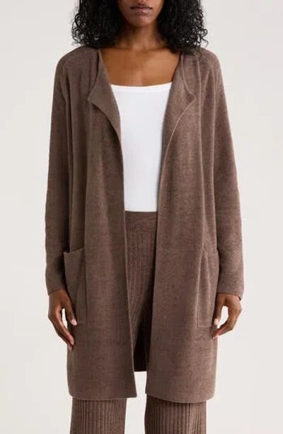 Barefoot Dreams ® Cozychic Ultra Lite® Open Front Cardigan In Brown