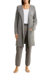 Barefoot Dreams Cozychic Ultra Lite® Open Front Cardigan In Glacier Gray
