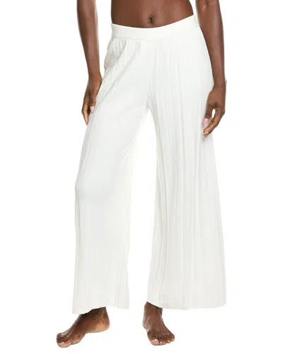 Barefoot Dreams Cozychic Ultra Lite Palazzo Pant In White