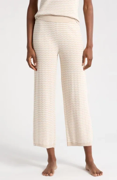 Barefoot Dreams Cozychic Ultra Lite® Pointelle Lounge Pants In Neutral