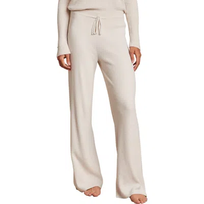 Barefoot Dreams Cozychic® Ultra Lite® Rib Drawstring Pants In Sand Dune