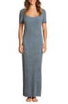 Barefoot Dreams Cozychic® Ultra Lite® Rib Dress In Blue Cove