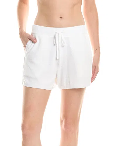 Barefoot Dreams Cozychic Ultra Lite Rib Inset Short In White