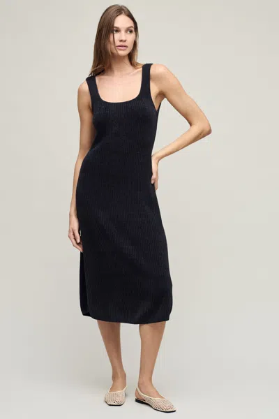Barefoot Dreams Cozychic Ultra Lite® Rib Midi Dress In Black