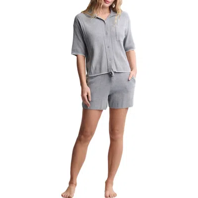 Barefoot Dreams Cozychic® Ultra Lite® Rib Pajamas In Gray