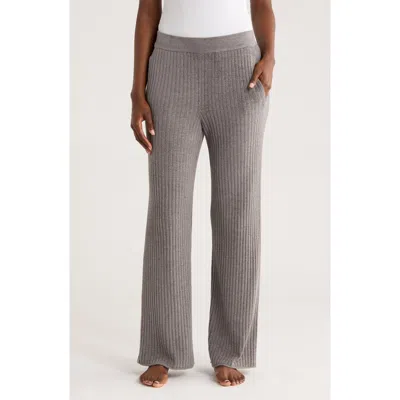 Barefoot Dreams ® Cozychic® Ultra Lite® Rib Rolled Edge Pants In Brown