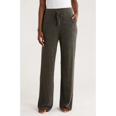 Barefoot Dreams ® Cozychic® Ultra Lite® Rib Rolled Edge Pants In Green