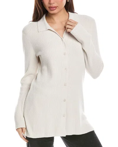 Barefoot Dreams Cozychic Ultra Lite Ribbed Button Down Cardigan In Neutral